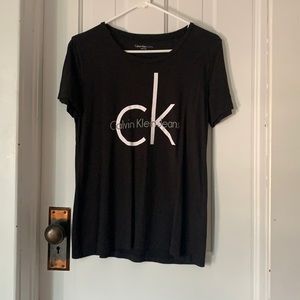 CK Jeans Black Tee size L